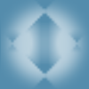 Blue glowing diamond background