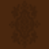 Inversed brown double snowflake background