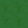 Green paisley background