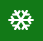 Green Snowflake Background