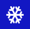 Blue Snowflake Background