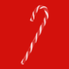 Red candy cane background
