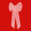 Red ribbon bow background