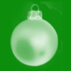 Green Christmas ornament background