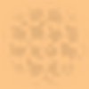Soft orange honeycomb background