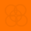 Orange circles background