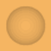 Orane ball background