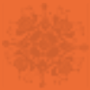 Orange smudged flower background