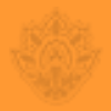 Orange fan background