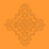 Orange fancy diamond background