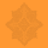 Orange pointed background