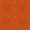 Orange paws website background