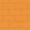 Orange wavy rectangle background