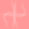 Pink swirled cross background