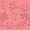 Pink puzzle background