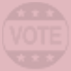 Pink voter pin background