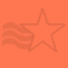 Pinkish orange star background