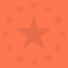 Pinkish orange circle of stars background