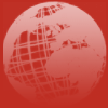 Red globe background