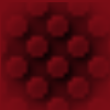 Red honeycomb puff background