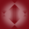 Red glowing diamond background
