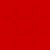 Red tic tac toe background