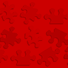 Red puzzle background