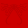 Red squid background