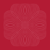 red spirograph background