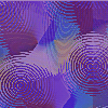 Violet Thumb Prints Background
