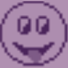 Purple smilie website background