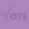 Violet vote background