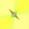 Yellow Starfly Background