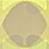 Yellow Honeycomb Background