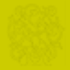 Yellow powder puff background