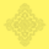 Yellow lace diamond background