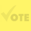 Yellow vote background
