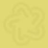 Yellow rounded shape background